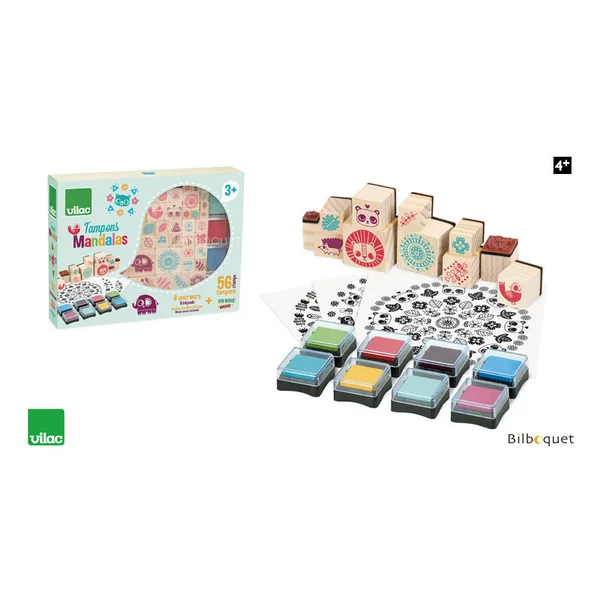 Coffret tampons - Mandalas
