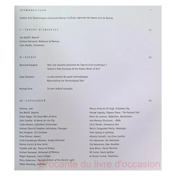Compacts - Oeuvres numériques sur CD-Rom