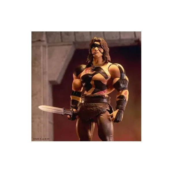 CONAN FIGURINE ULTIMATE CONAN WAR PAINT SUPER7