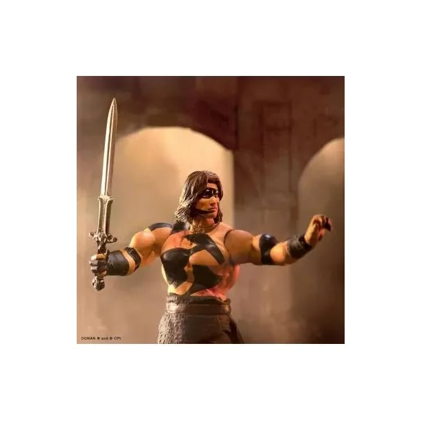 CONAN FIGURINE ULTIMATE CONAN WAR PAINT SUPER7