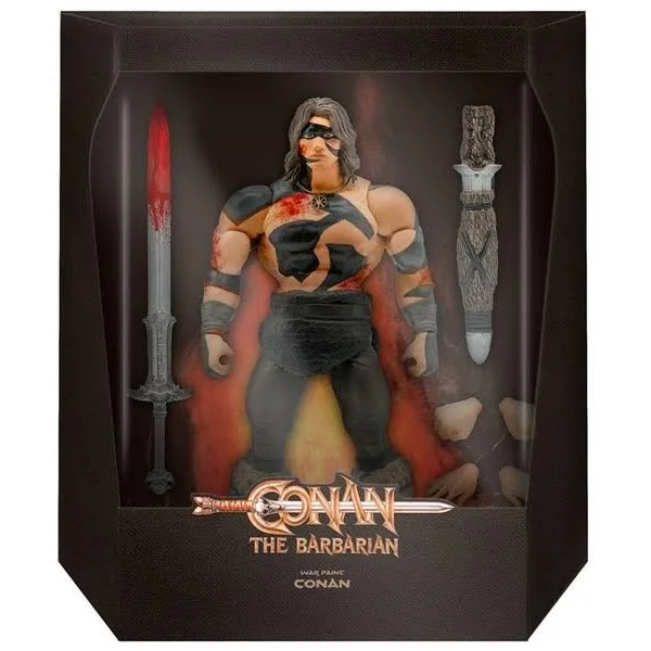 CONAN FIGURINE ULTIMATE CONAN WAR PAINT SUPER7