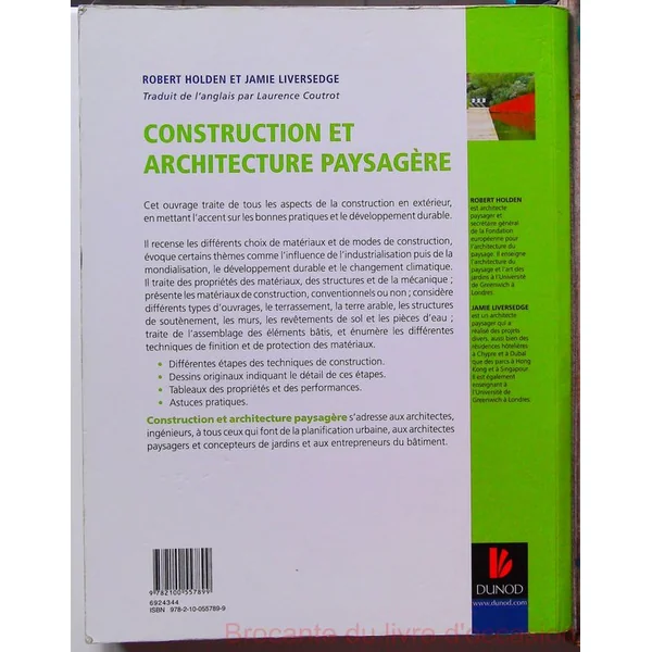 Construction et architecture paysagère