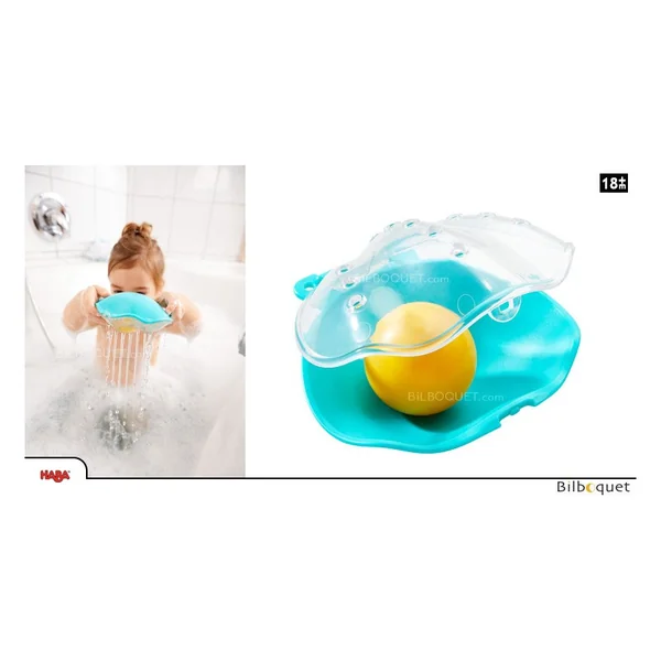 Coquillage pour le bain - Jeu d'eau Haba