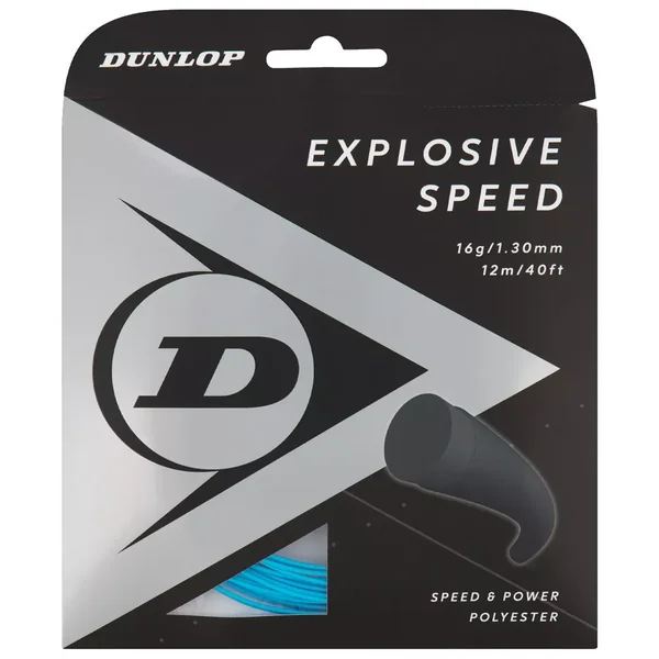Cordage Dunlop Explosive Speed Noir 12m