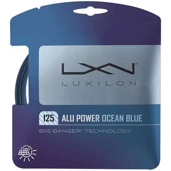 Cordage Luxilon Alu Power Ocean Blue 12m