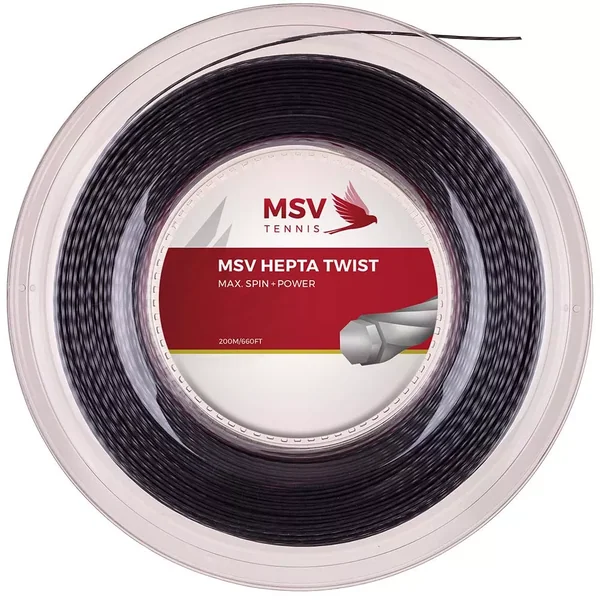 Cordage MSV Hepta Twist Noir 12m