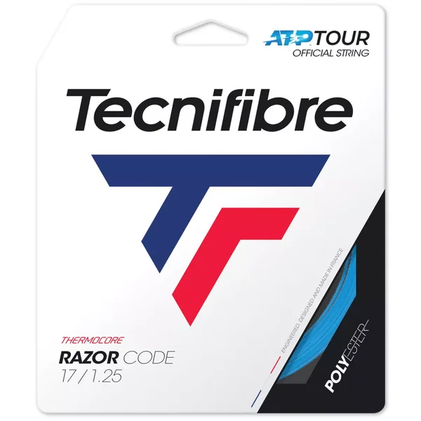 Cordage Tecnifibre Razor Code bleu 12m