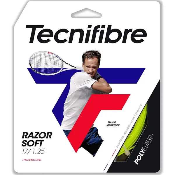 Cordage Tecnifibre Razor Soft Lime 12m