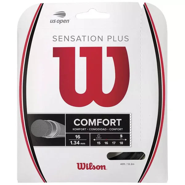 Cordage Wilson Sensation Plus Noir 12m