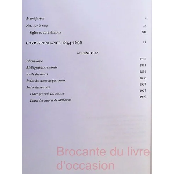 Correspondance (1854-1898)
