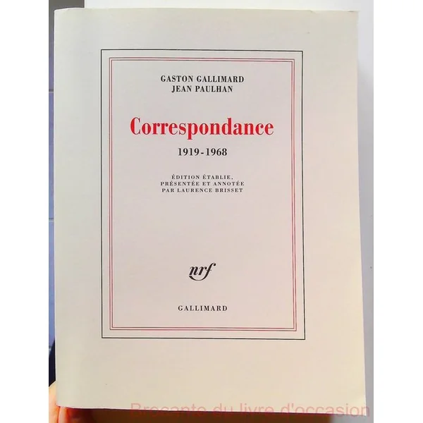 Correspondance (1919-1968)
