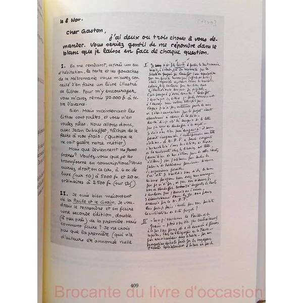 Correspondance (1919-1968)