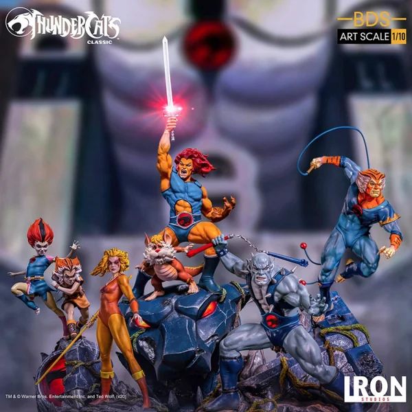 COSMOCATS Diorama Thundercats BDS Art Scale Deluxe Iron Studios