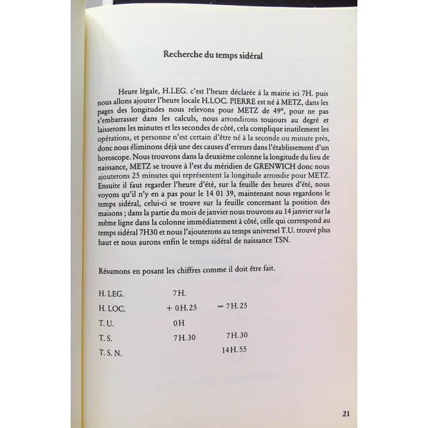 Cours d'astrologie Tome 1