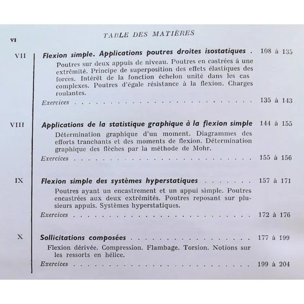 Cours de mécanique Résistance des matériaux Volume 2