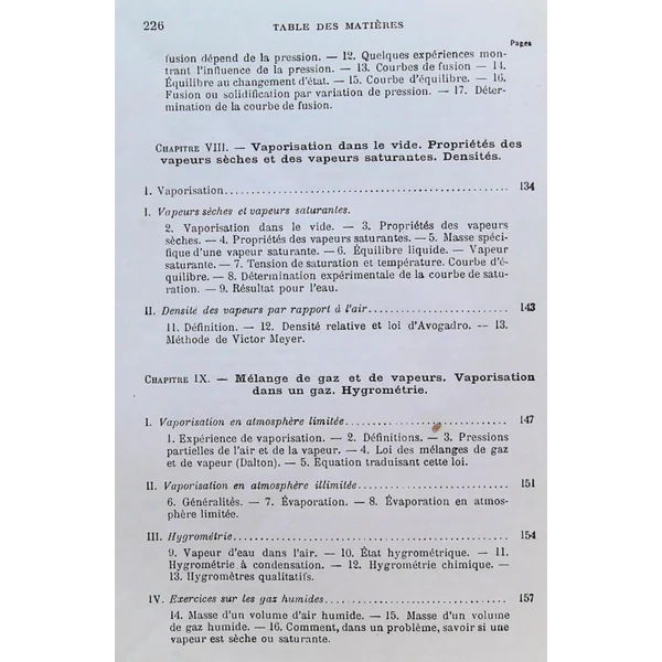 Cours de physique - Chaleur et changements d'Etat