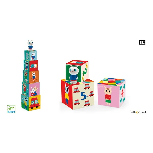 Cubes premier âge Bunnybloc