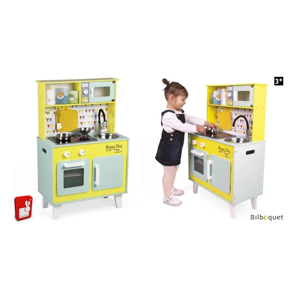 Cuisine Happy Day avec plaque induction et sept accessoires