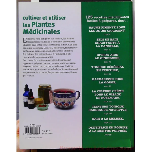 Cultiver et utiliser les plantes médicinales-