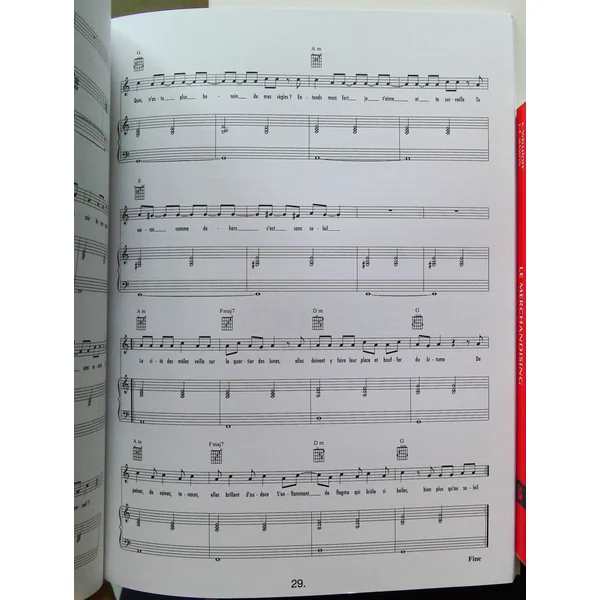 CURE - Partitions piano, guitare et chant-