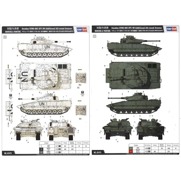 CV90-40C véhicule de combat d'infanterie (IFV)