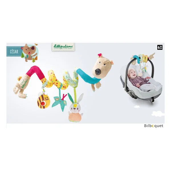 César spirale d'activité pour bébé