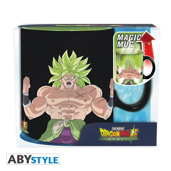 DBS BROLY Mug Heat Change Gogeta & Broly