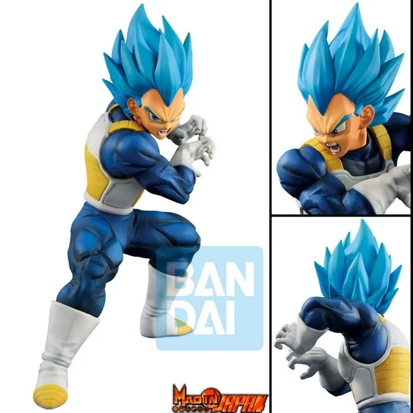 DBS Figurine Vegeta SSJ Blue Ichibansho Bandai