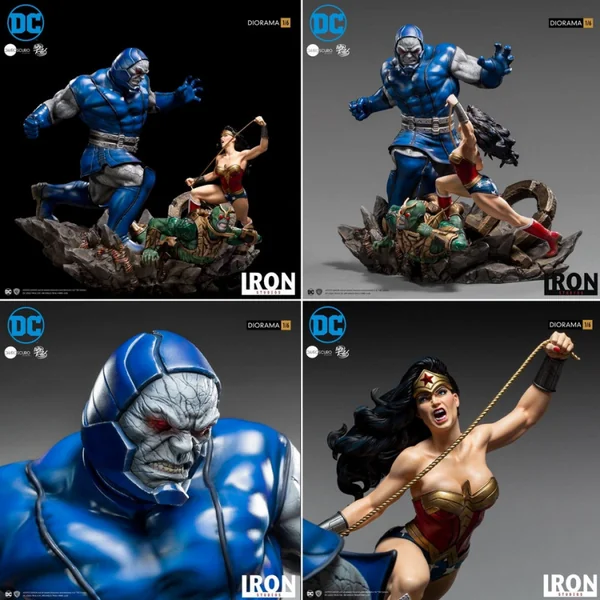 DC COMICS Diorama Wonder Woman vs Darseid Iron Studios