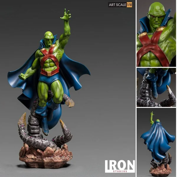 DC COMICS Statue Martian Manhunter Art Scale Iron Studios