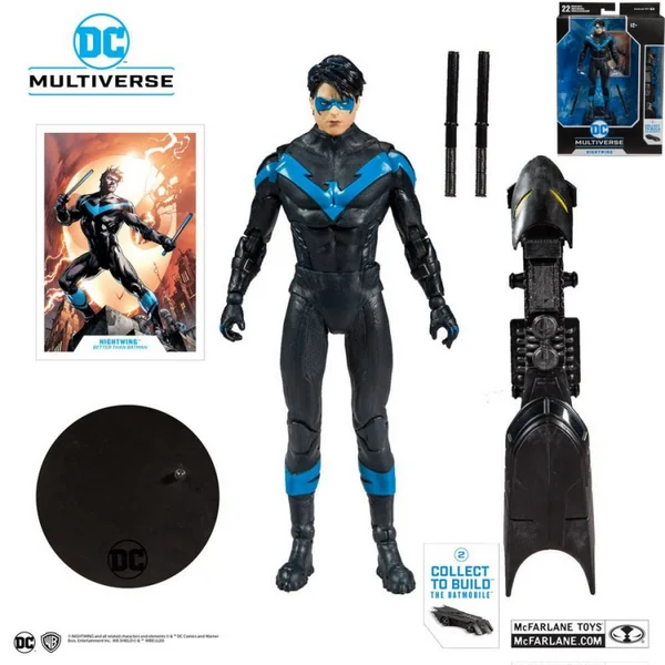 DC MULTIVERSE Figurine Nightwing Better Than Batman McFarlane