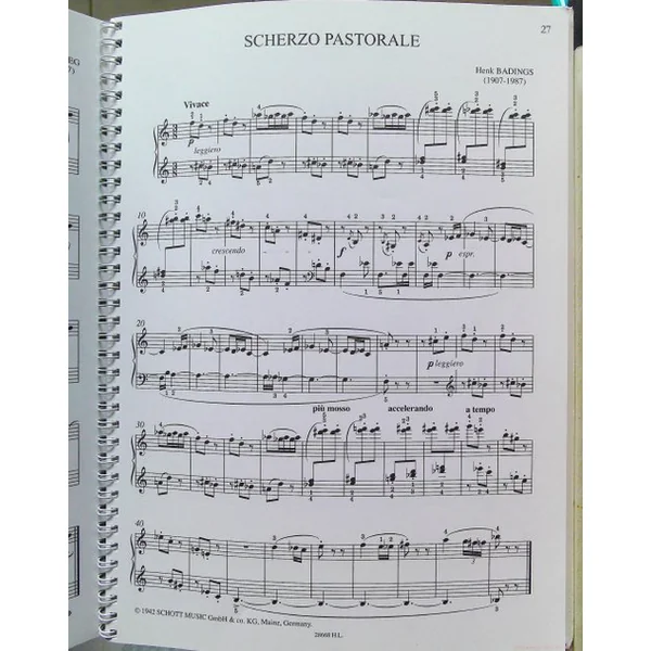 De Bach A Nos Jours Volume 3b Piano