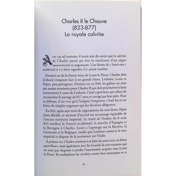 De Clodion le Chevelu au Roi Soleil