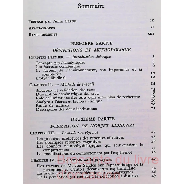 De la naissance à la parole.-