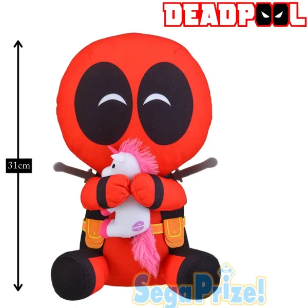 DEADPOOL Peluche Deadpool & Licorne Sega
