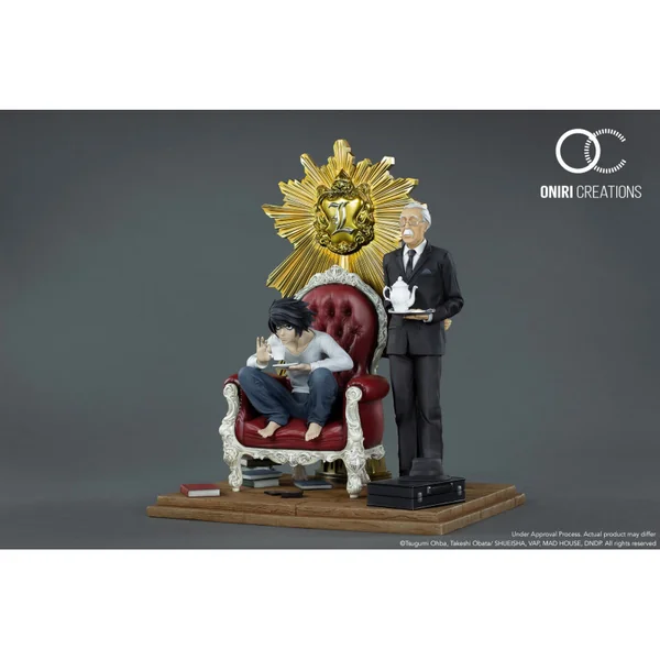 DEATH NOTE Diorama L & Watari Oniri Créations