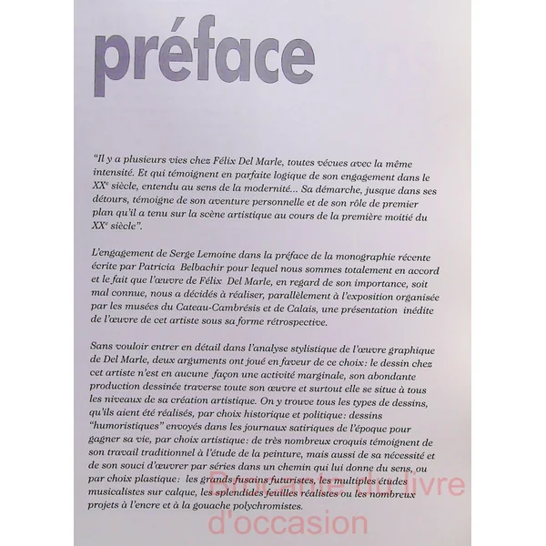 Del Marle (exposition de 1996)