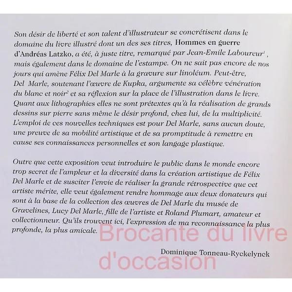 Del Marle (exposition de 1996)