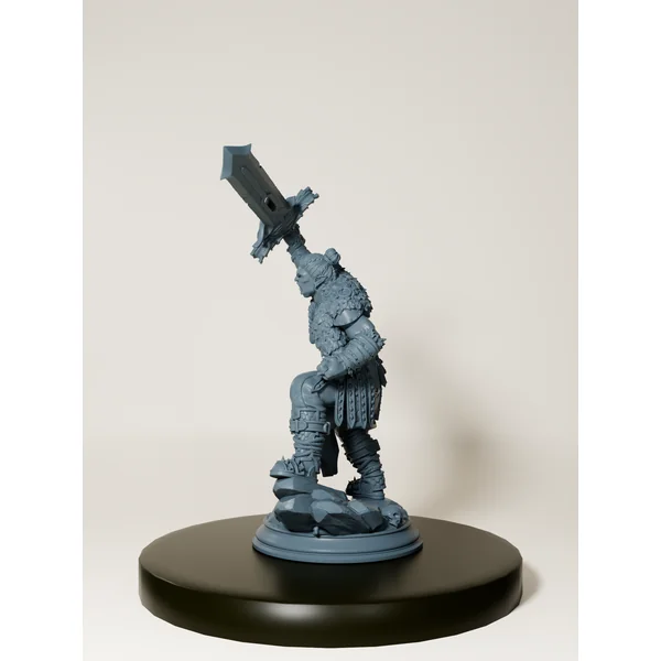 Demi-orc barbare