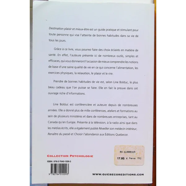 Destination plaisir et mieux-etre -