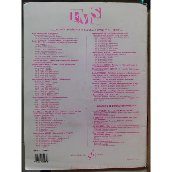 Dictees musicales volume 4 Eleve (avec CD)