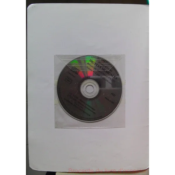 Dictees musicales volume 4 Eleve (avec CD)