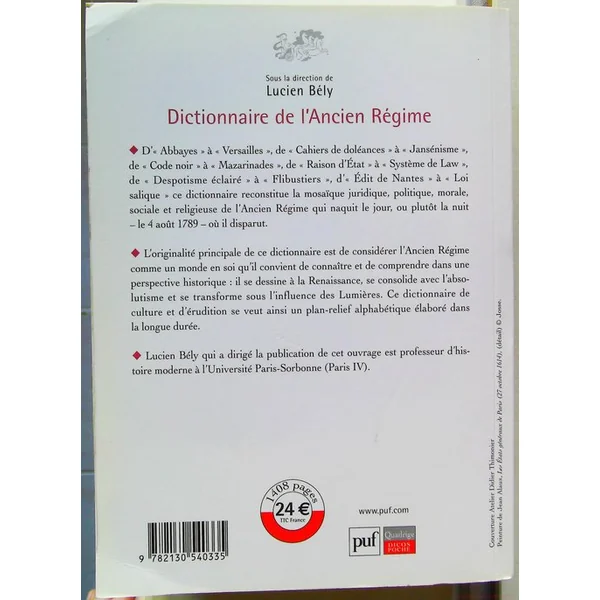 Dictionnaire de l'Ancien Régime