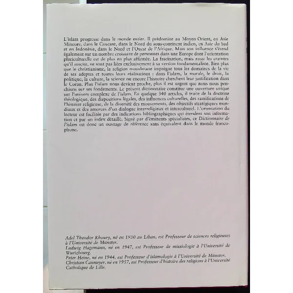 Dictionnaire de l'islam - Histoire, idées, grandes figures