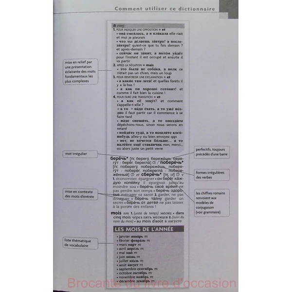 Dictionnaire Larousse Maxi poche plus Russe