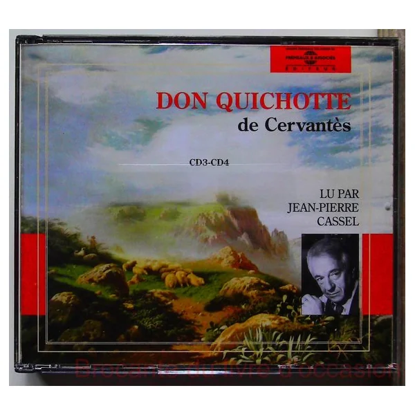 Don quichotte lu par jean-pierre cassel 4 CD