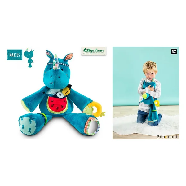 Doudou Multi-activités Marius - Lilliputiens