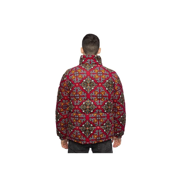 Doudoune Bordeau KK Retro Reversible Corduroy Puffer