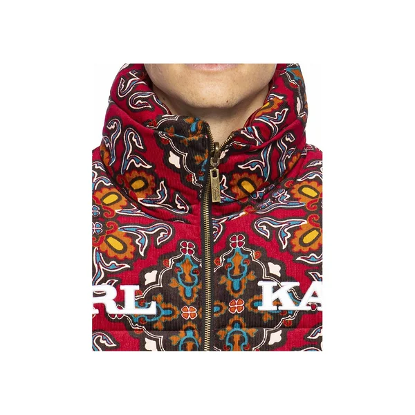 Doudoune Bordeau KK Retro Reversible Corduroy Puffer