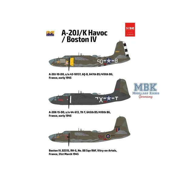 Douglas A-20J/K Havoc / Boston IV